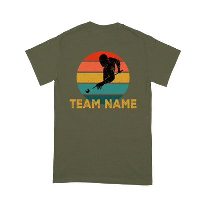Custom Retro Billiards T-Shirt For Team, Tshirt For Pool Players, Vintage Pool Billiard Shirts TDM3892