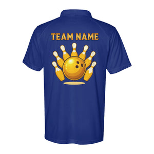 Bowling and beer custom team name Bowling Performance Polo shirt, bowling team jerseys D02 NQS9919