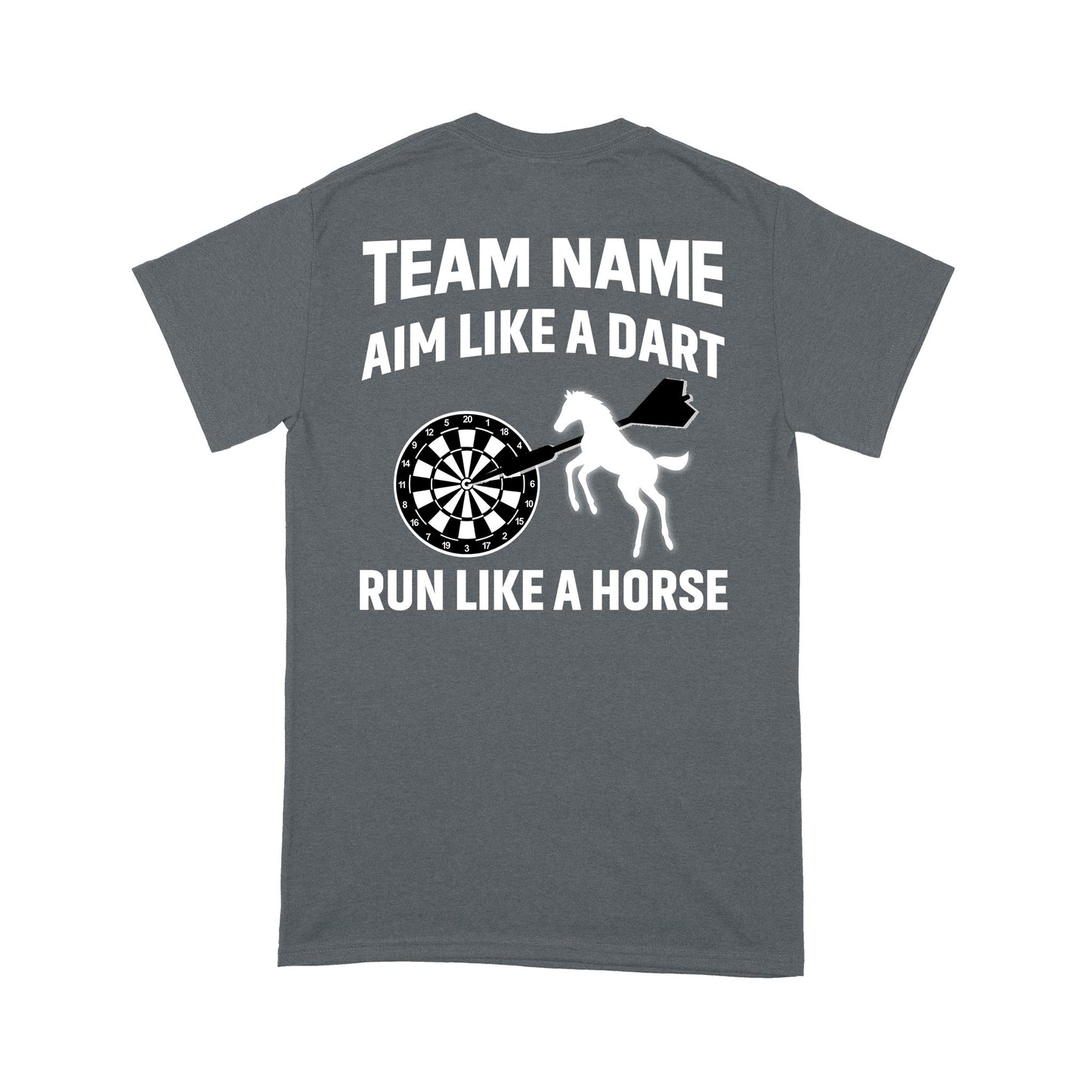 Darts And Horse On Shirt, Custom Darts Team Shirt For Men-Women, Darts For Gift NYN0130