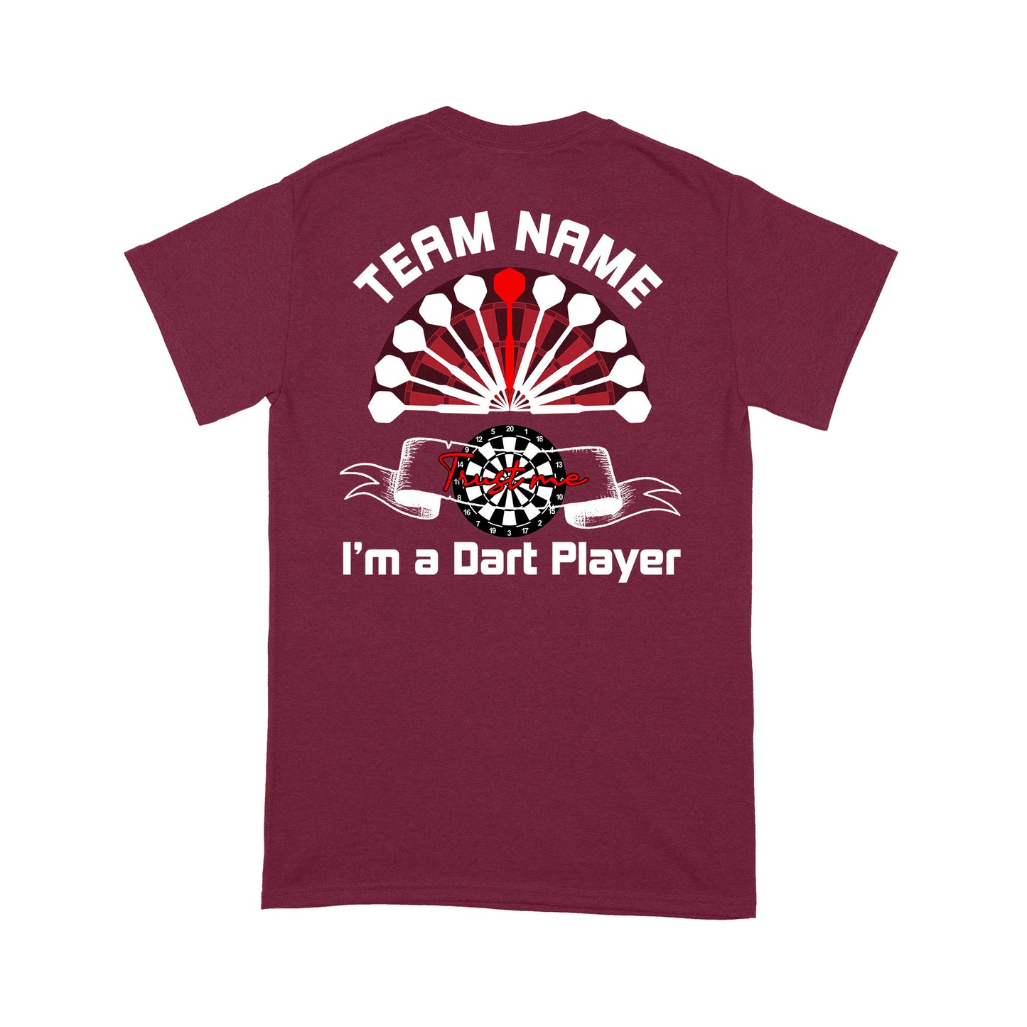 Trust Me I'M A Dart Player Custom Funny Darts Shirt For Men-Women, Darts For Gift NYN0128