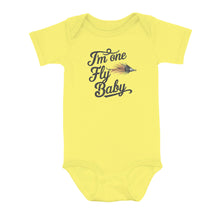Load image into Gallery viewer, I&#39;M One Fly Baby Infant Fishing Shirts, Newborn Fishing Gifts Baby Bodysuit Outfit IPHW7138