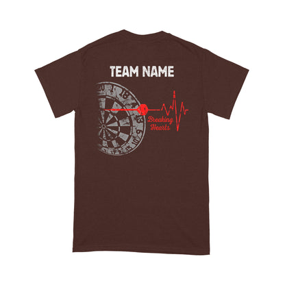 Breaking Hearts Dart Shirts Custom Dart Team Shirts For Men-Women, Darts For Gift NYN0162