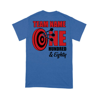 One Hundred & Eighty Custom Dart Team Shirts For Men-Women, Darts For Gift NYN0180