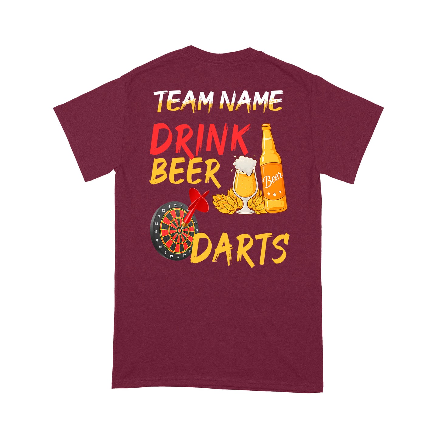 Drink Beer Darts Custom Darts Funny Shirt For Men-Women, Darts For Gift NYN0140