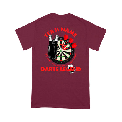 Darts Legend Custom Funny Darts Shirt For Men-Women, Dart Team Shirt, Darts For Gift NYN0125