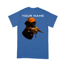 Load image into Gallery viewer, Black Labrador Retriever Pheasant hunting Shirt for Hunter FSD4719 D03