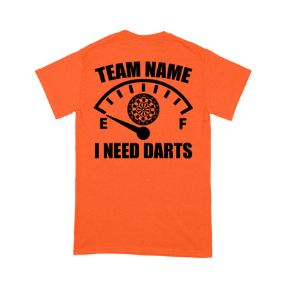 Dartboard T-Shirt Custom Funny Dart Team Shirts For Men And Women, Darts For Gift NYN0195