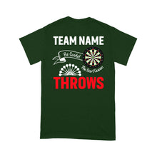 Load image into Gallery viewer, Be Quite The Dart Queen Throws Dart T-Shirt, Custom Darts Team Shirt, Darts For Gift NYN0118