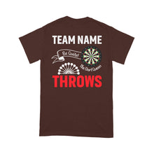 Load image into Gallery viewer, Be Quite The Dart Queen Throws Dart T-Shirt, Custom Darts Team Shirt, Darts For Gift NYN0118