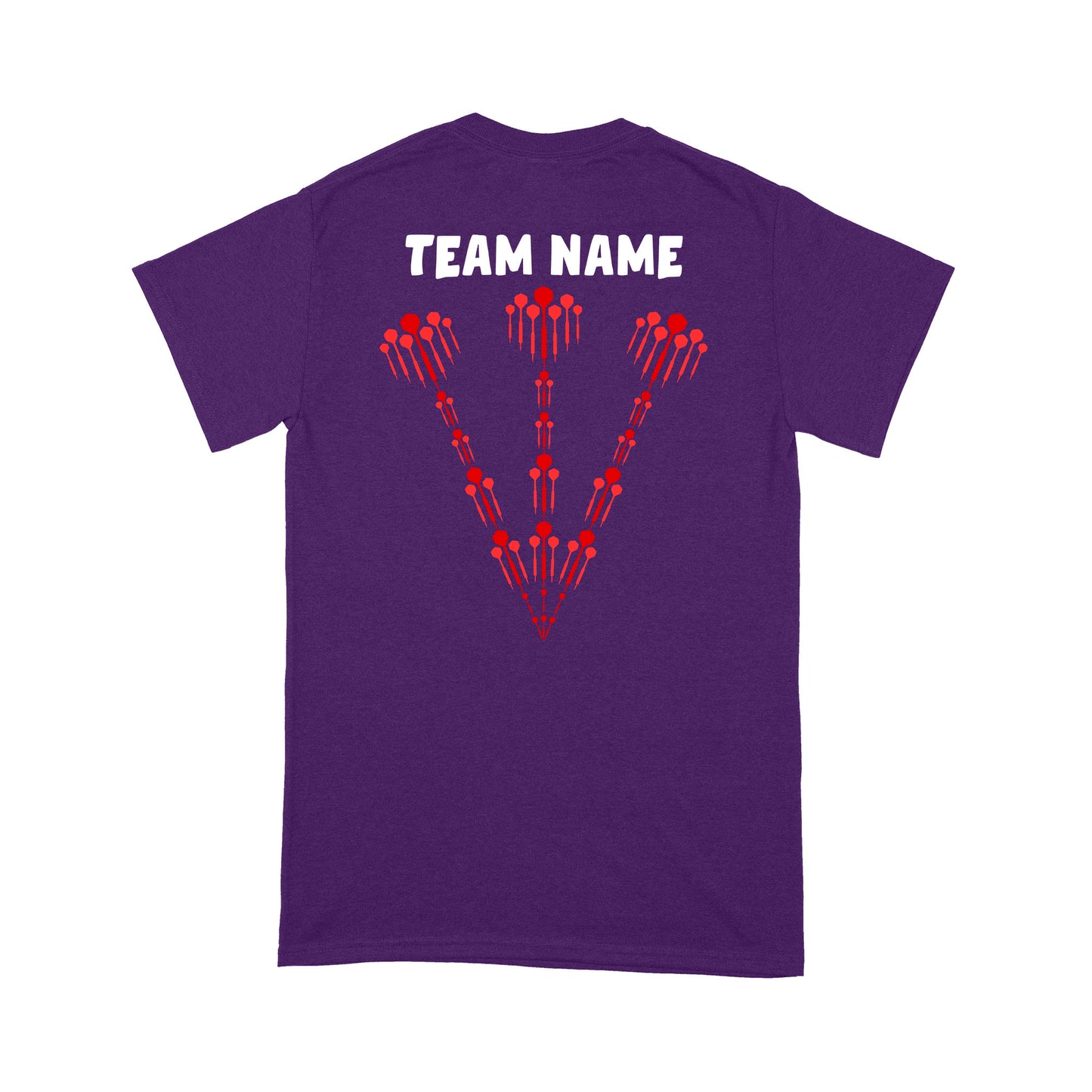 Red Dart Arrows Custom Dart Team Shirts For Men-Women, Darts For Gift NYN0184