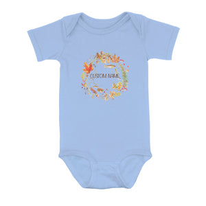 Custom Fall Fishing Infant Fishing Shirts, Fall Fishing Baby Onesie Thanksgiving Newborn IPHW7142