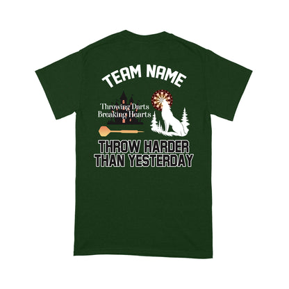 Throwing Darts Breaking Hearts Dart T-Shirt, Custom Darts Team Shirt, Darts For Gift NYN0120