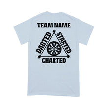 Load image into Gallery viewer, Darted Started Charted Custom Dart Team Shirts For Men-Women, Darts For Gift NYN0179