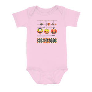 Cute Fishing Bobbers Custom Halloween Infant Fishing Shirts, Fall Fishing Newborn Baby Onesie IPHW7147
