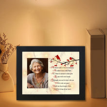 Load image into Gallery viewer, Memorial Shadow Box, Cardinal Picture Frame Sympathy Gifts for Loss of Loved One Memory Frame 3.5x5 TND3