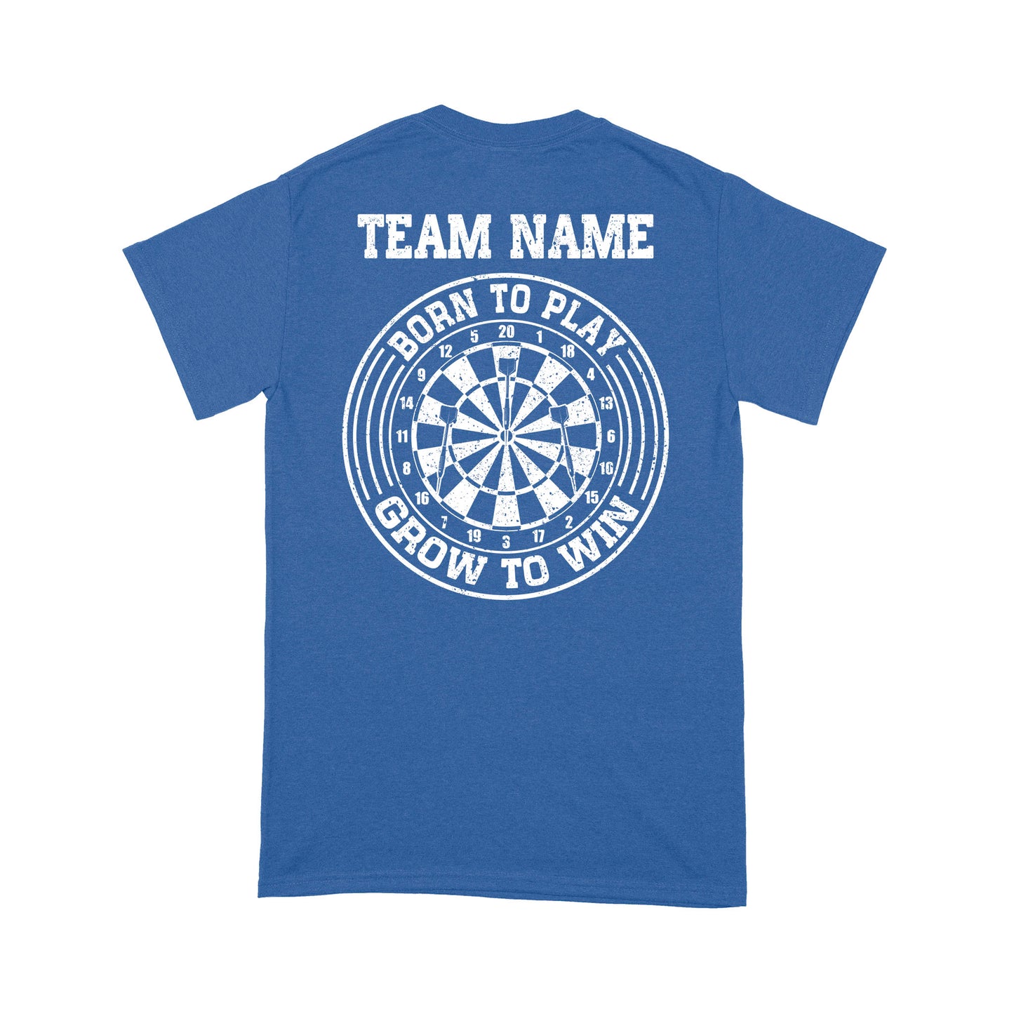Born To Play Grow To Win Custom Dart Team Shirts For Men And Women, Darts Gift NYN0171