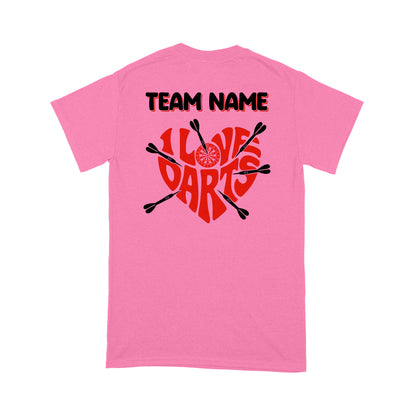 I Love Darts Custom Dart Team Shirts Dart Shirts For Men-Women, Darts For Gift NYN0178