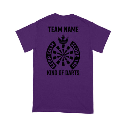 King Of Darts Custom Dart Team Shirts Dart Shirt For Men-Women, Darts For Gift NYN0163
