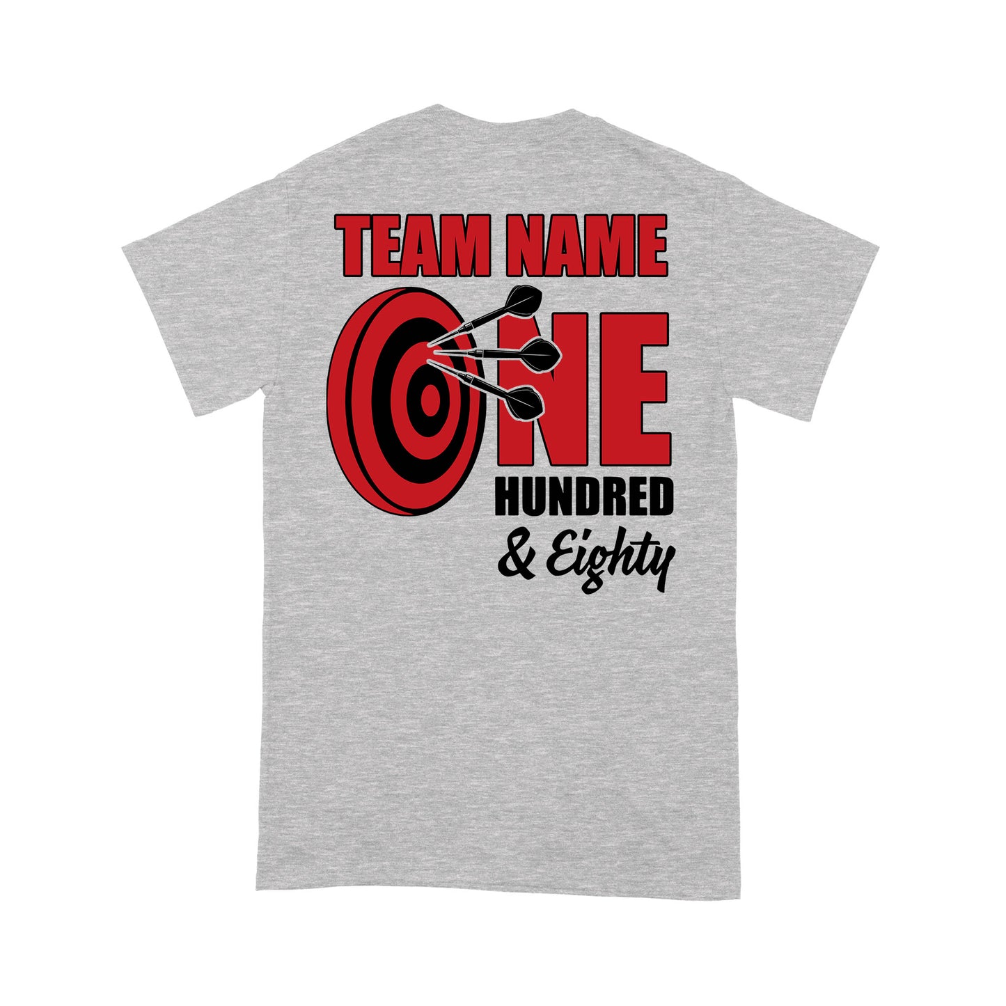 One Hundred & Eighty Custom Dart Team Shirts For Men-Women, Darts For Gift NYN0180