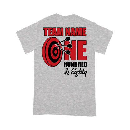 One Hundred & Eighty Custom Dart Team Shirts For Men-Women, Darts For Gift NYN0180