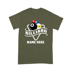 Custom Billiard Shirt - Billiards Team T-Shirts For Men And Women, Billiard Pool Player Gifts TDM3899