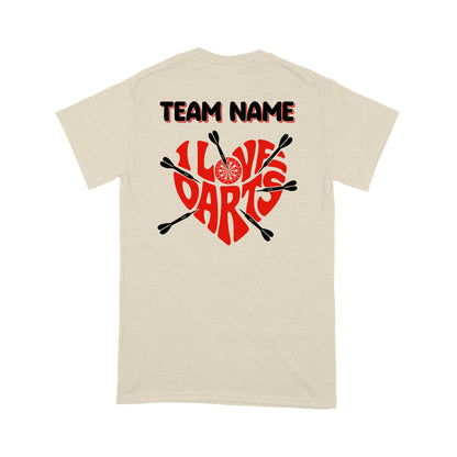 I Love Darts Custom Dart Team Shirts Dart Shirts For Men-Women, Darts For Gift NYN0178