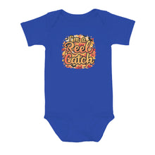 Load image into Gallery viewer, Cute Fall Fishing Infant Fishing Shirt Sayings &quot;I&#39;M A Reel Catch&quot; Fall Baby Outfit IPHW7135