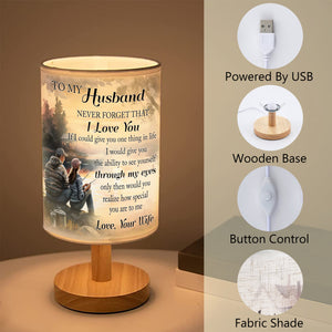 Husband Wife Fishing Table Lamp Gifts for Husband from Wife, Husband and Wife Fishing Lamp CTNL3