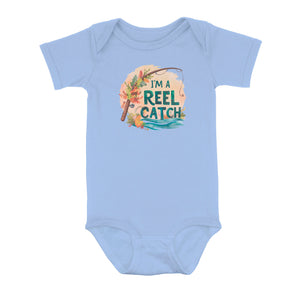 Cute Fall Fishing Infant Fishing Shirt For Newborn Baby, Autumn Baby Bodysuit Fishing Gifts IPHW7137