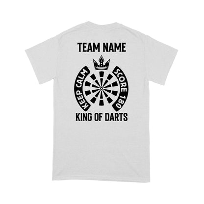 King Of Darts Custom Dart Team Shirts Dart Shirt For Men-Women, Darts For Gift NYN0163
