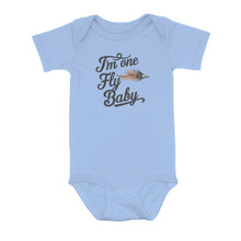 Load image into Gallery viewer, I&#39;M One Fly Baby Infant Fishing Shirts, Newborn Fishing Gifts Baby Bodysuit Outfit IPHW7138