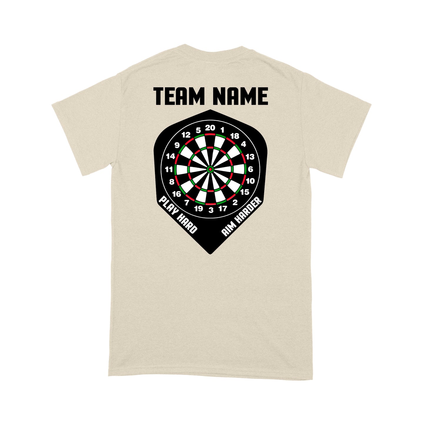Play Hard Aim Harder Custom Dart Team Shirts For Men And Women, Darts Gift NYN0170