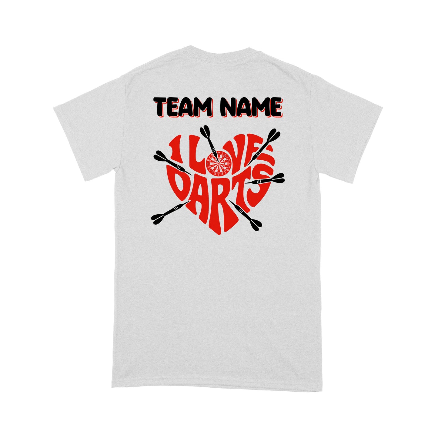 I Love Darts Custom Dart Team Shirts Dart Shirts For Men-Women, Darts For Gift NYN0178
