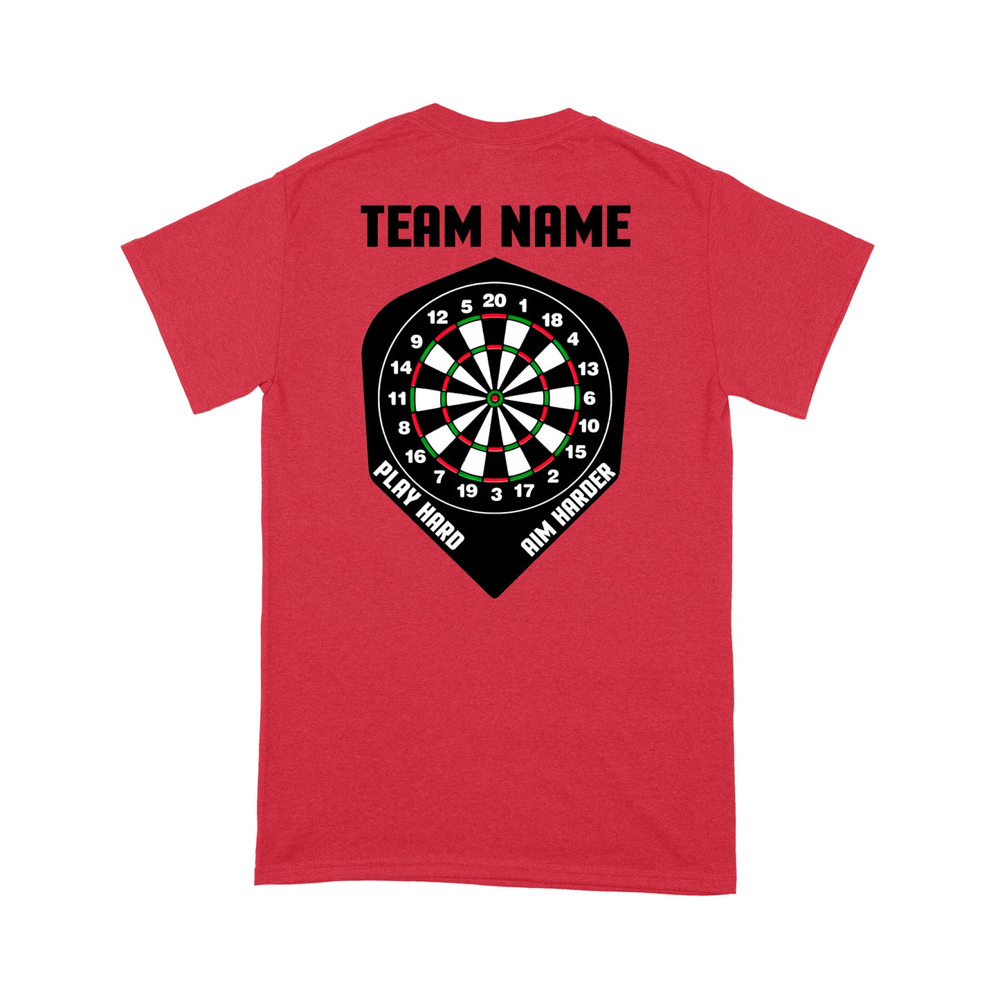 Play Hard Aim Harder Custom Dart Team Shirts For Men And Women, Darts Gift NYN0170