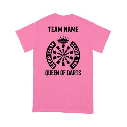 Queen Of Darts Custom Dart Team Shirts Dart Shirt For Men-Women, Darts For Gift NYN0164