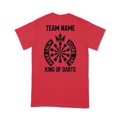 King Of Darts Custom Dart Team Shirts Dart Shirt For Men-Women, Darts For Gift NYN0163