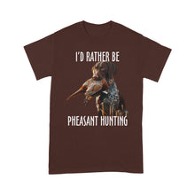 Load image into Gallery viewer, German Shorthaired Pointer Pheasant Hunting T-shirt FSD4584