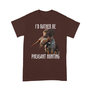 German Shorthaired Pointer Pheasant Hunting T-shirt FSD4584