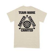 Load image into Gallery viewer, Darted Started Charted Custom Dart Team Shirts For Men-Women, Darts For Gift NYN0179