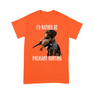 German Shorthaired Pointer Pheasant Hunting T-shirt FSD4584