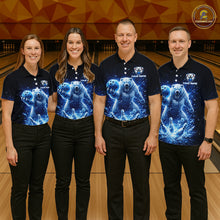 Load image into Gallery viewer, Custom Polar Beer Bowling Team Shirt for Women Ice Bowling Jersey Polo &amp; Quarter-Zip QZT973