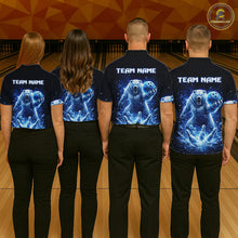 Load image into Gallery viewer, Custom Polar Beer Bowling Team Shirt for Women Ice Bowling Jersey Polo &amp; Quarter-Zip QZT973