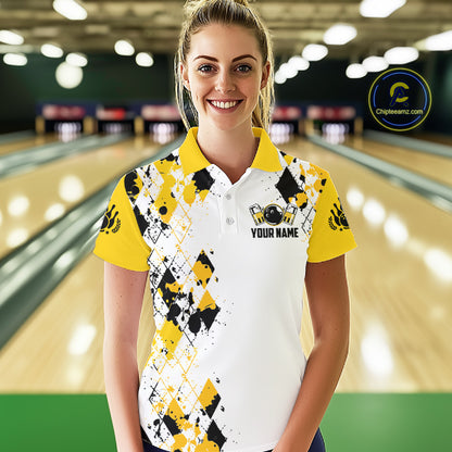 Custom Funny Beer Bowling Team Shirts for Women Bowling League Jersey QZT1280