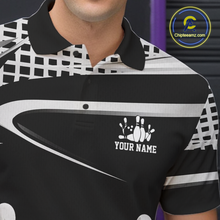Load image into Gallery viewer, Personalized Funny Opossum Bowling Shirt Bowling Jersey for Men Bowling Polo &amp; Quarter-Zip QZT847