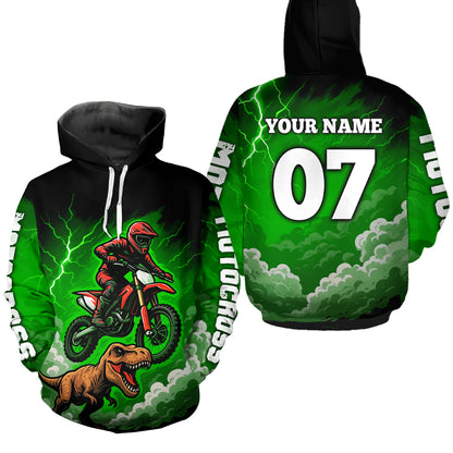 Custom Motocross Hoodie for Men Women Dirt Bike Racing Hoodie Custom Riding Shirt MH413