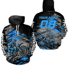 Load image into Gallery viewer, Custom Motocross Hoodie Men Women Adult Dirt Bike Hoodie Off road Racing Shirt MH415