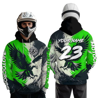 Eagle Motocross Hoodie for Men Women Dirt Bike Racing Hoodie Adult Hooded Shirt MH421