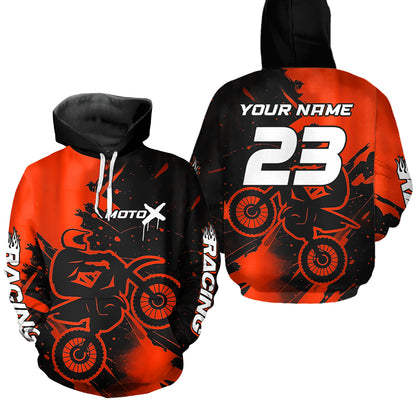 Custom Motocross Hoodie for Men Women Dirt Bike Racing Hoodie Adult Hooded Shirt MH426