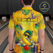Load image into Gallery viewer, Funny Banana Bowling Shirts Team Men Women Bowling Jerseys Bowling Polo 1/4 Zip MBL213