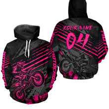 Load image into Gallery viewer, Custom Motocross Hoodie Men Women Dirt Bike Racing Hoodie Custom Riding Shirt MH444